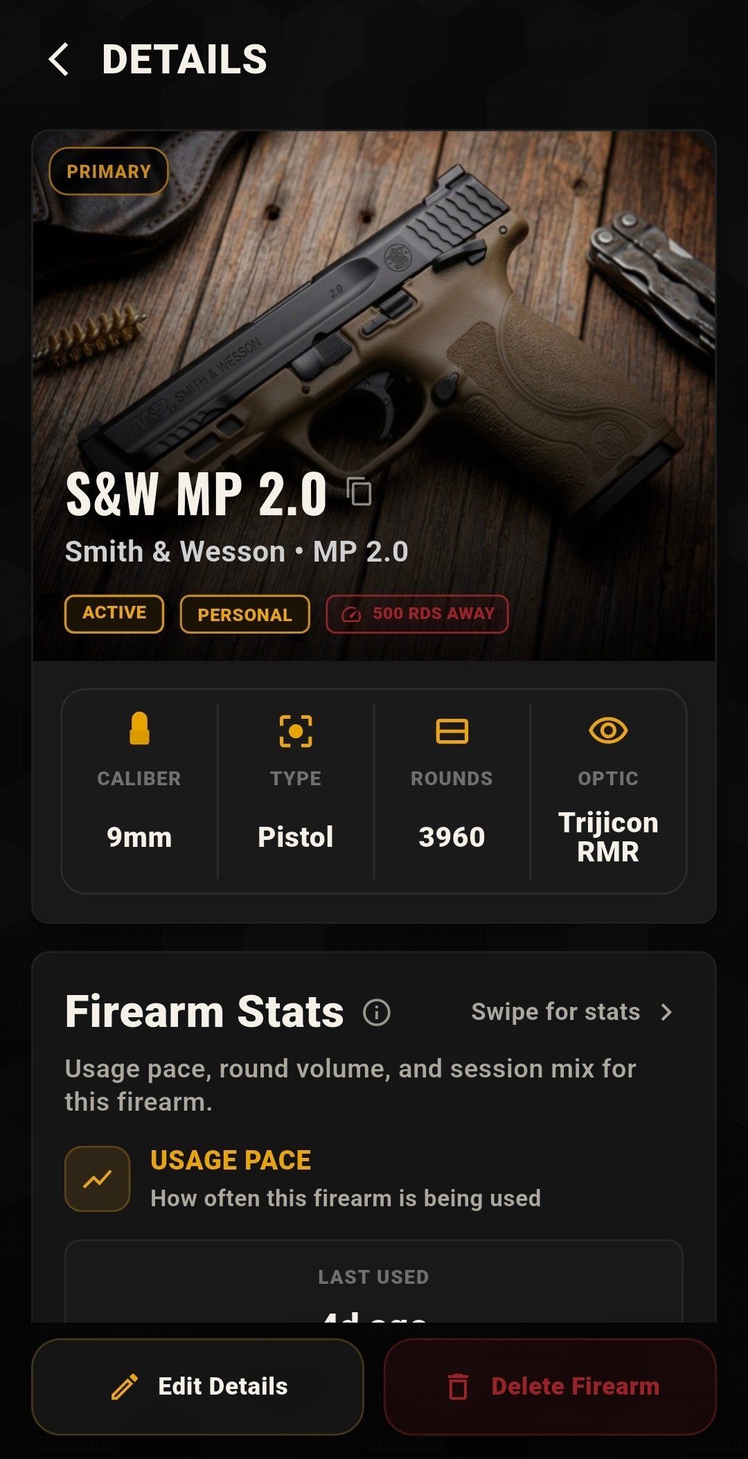 Firearm detail